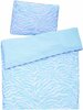 Dekbedovertrek KidsDepot Zebra Blue junior