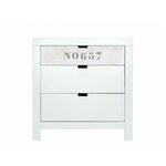 Bopita Basic Wood Babykamer 2 delig White Wash