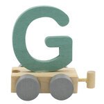 Houten Treinletter G Groen