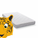 ABZ Tijger Junior Matras Koudschuim HR40 dubbeldoek 70 x 140