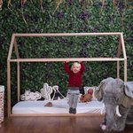 Childhome Tipi Bedframe Huis naturel 90 x 200