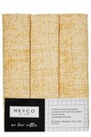 Meyco Luiers Hydrofiel Fine lines okergeel