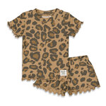Feetje Pyjama Kort Leopard Lex