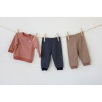 Feetje Wafel Pyjama Brown