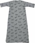 Meyco baby Slaapzak winter Zebra Animal Grijs