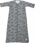 Meyco baby Slaapzak winter Zebra Animal Grijs