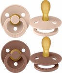 BIBS Fopspeen Symmetrisch Colour latex 2 pack - Woodchuck/Blush