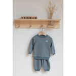 Feetje Wafel Pyjama IJsblauw