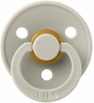 BIBS Fopspeen Symmetrisch Colour latex 2 pack - Sand/Iron mt2