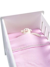 Coming Kids Linnen Roze Hoeslaken 60 x 120