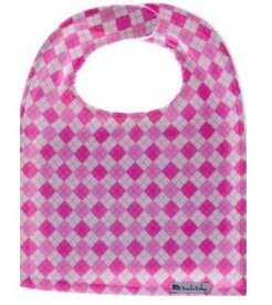 Bazzle Baby Big Bib Slab Preppy Girl Pink 2 stuks