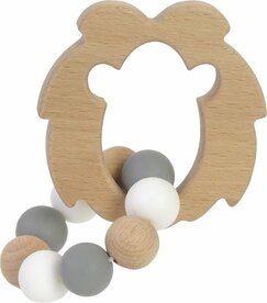 BamBam Bijtring Wooden Lion