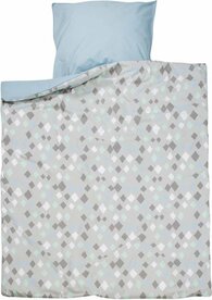 Dekbedovertrek KidsDepot Wieber Blauw eenpersoons