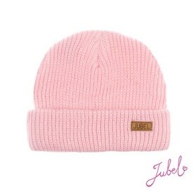 Feetje Muts Gebreid Roze 