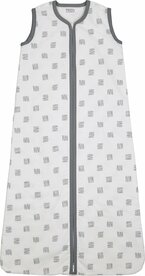 Meyco baby Slaapzak zomer Block Stripe Grijs 70cm