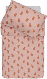 Jollein Dekbedovertrek Baby Miffy Wild Rose