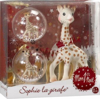 Sophie de giraf 1e Kerstmis geschenkset