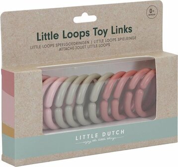 Little Dutch Little Loops Speelgoedringen Pink
