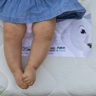 ABZ Airgo Witte Panter Babymatras - 70/150/13
