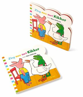 Kartonboek Zing mee met Kikker