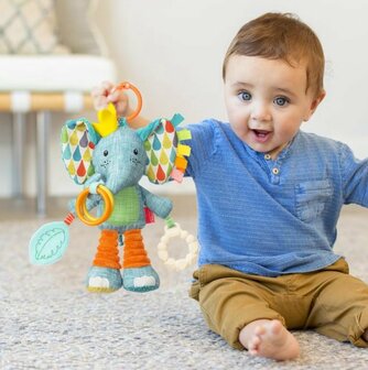 Infantino Zacht Activiteiten Speeltje Olifant