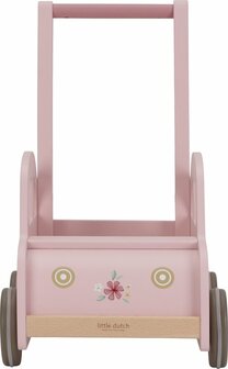 Little Dutch Loopwagen Roze FSC