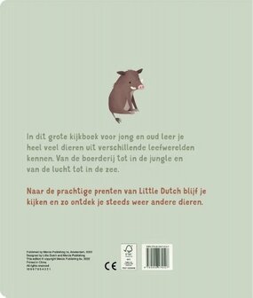 Little Dutch Kartonboek Mijn Eerste Dierenboek