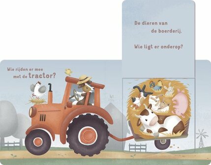 Little Dutch Kartonboek - Mijn Flapjesboek Voertuigen