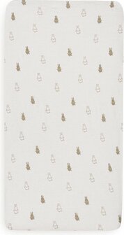 Jollein Hoeslaken Happy Miffy Olive Green 60x120