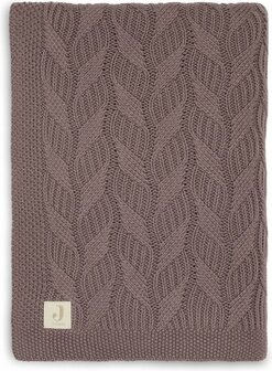 Jollein ledikantdeken Spring Knit Chestnut 100 x 150 