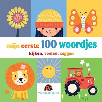 Kartonboek: Mijn eerste 100 woordjes