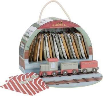 Little Dutch Advent treinbaan FSC