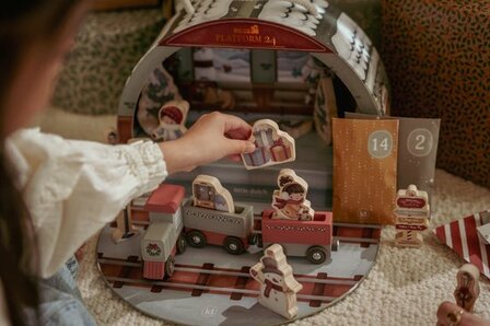 Little Dutch Advent treinbaan FSC