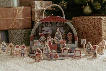 Little Dutch Advent treinbaan FSC
