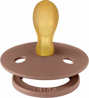 BIBS Fopspeen Symmetrisch Colour latex 2 pack - Woodchuck/Blush mt2