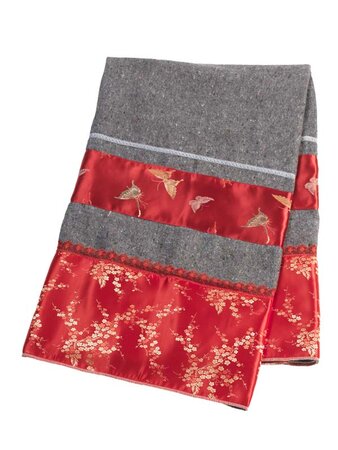 Coming Kids Plaid Grijs - Silk Rood