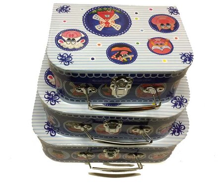 Coming Kids Just Happy Kofferset 3 delig