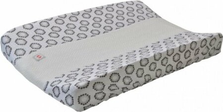 Lodger Aankleedkussenhoes Flower Black/White