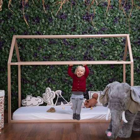 Childhome Tipi Bedframe Huis naturel 90 x 200