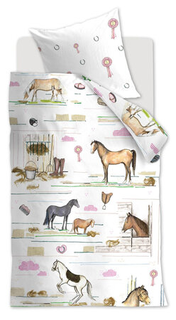 Dekbedovertrek Beddinghouse Horse Ranch Multi