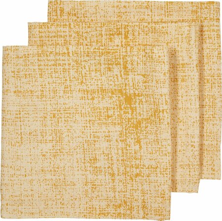 Meyco Luiers Hydrofiel Fine lines okergeel