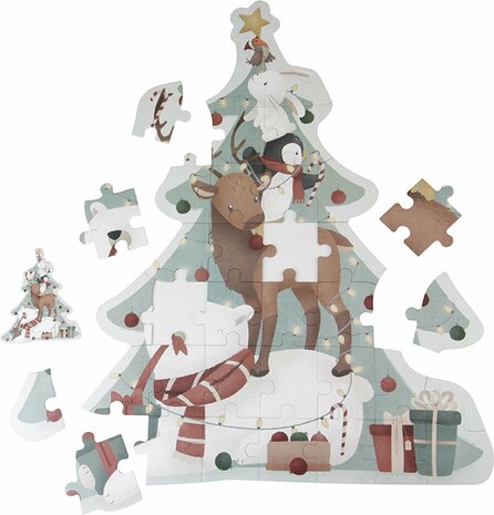 Little Dutch Kerst Puzzel XL FSC