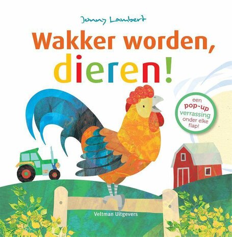 Pop-Up Boek: Wakker Worden, Dieren!