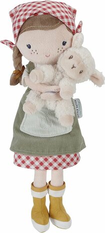 Little Dutch Knuffel Pop Boerin Rosa met schaap 35cm