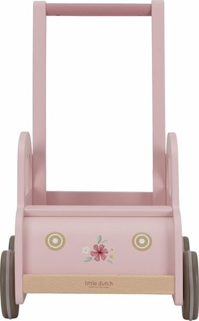 Little Dutch Loopwagen Roze FSC