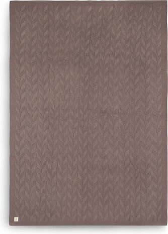 Jollein ledikantdeken Spring Knit Chestnut 100 x 150 