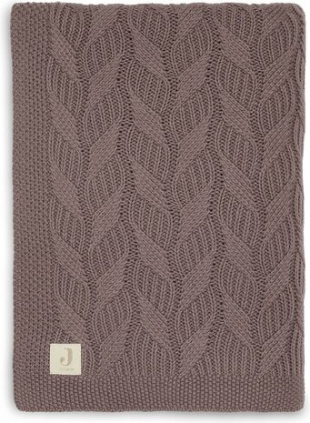 Jollein ledikantdeken Spring Knit Chestnut 100 x 150 