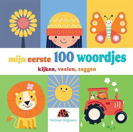 Kartonboek: Mijn eerste 100 woordjes