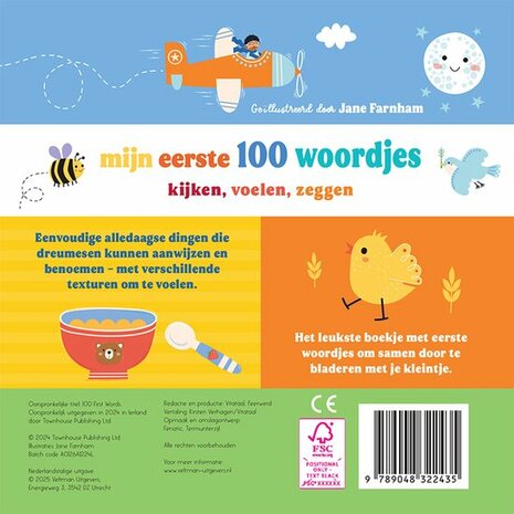 Kartonboek: Mijn eerste 100 woordjes