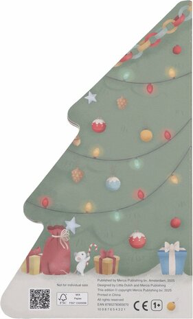 Little Dutch Cadeau-set met Kerstboek en Kerst Jim 18 cm